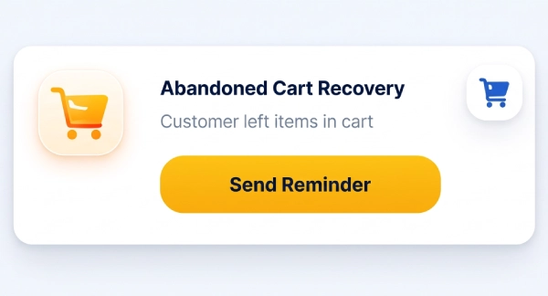 Automated Follow-ups & Abandoned-Cart Recovery